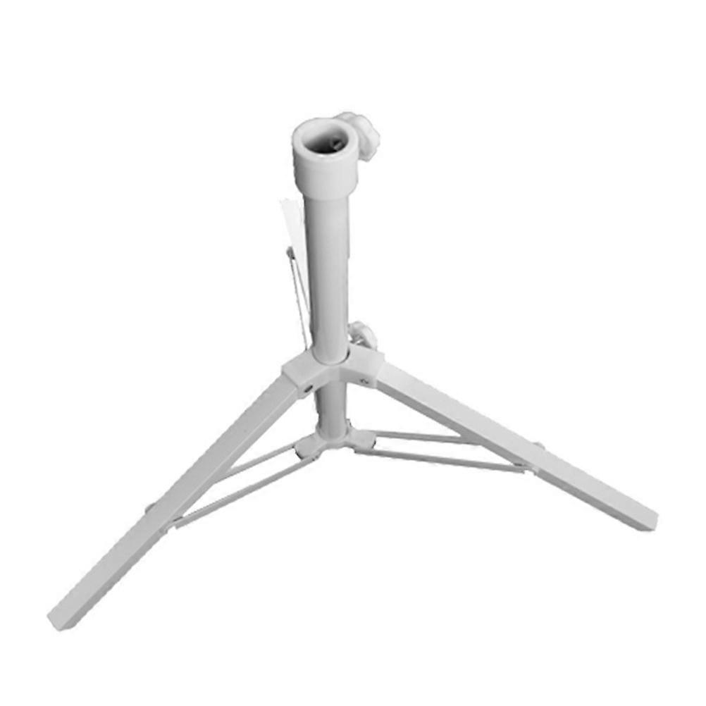 Foldable Beach Umbrella Base Metal Adjustable Strong Wind Resistance Flag Pole Stake Umbrella Anchor Stand Holder