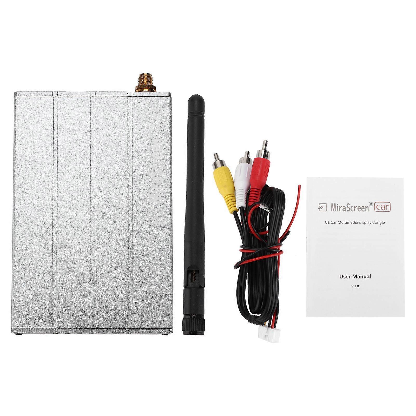 Car WiFi Display Box Mirror Link Adapter TV Stick DLNA Powerful Compatible for Andriod C1 E2U411