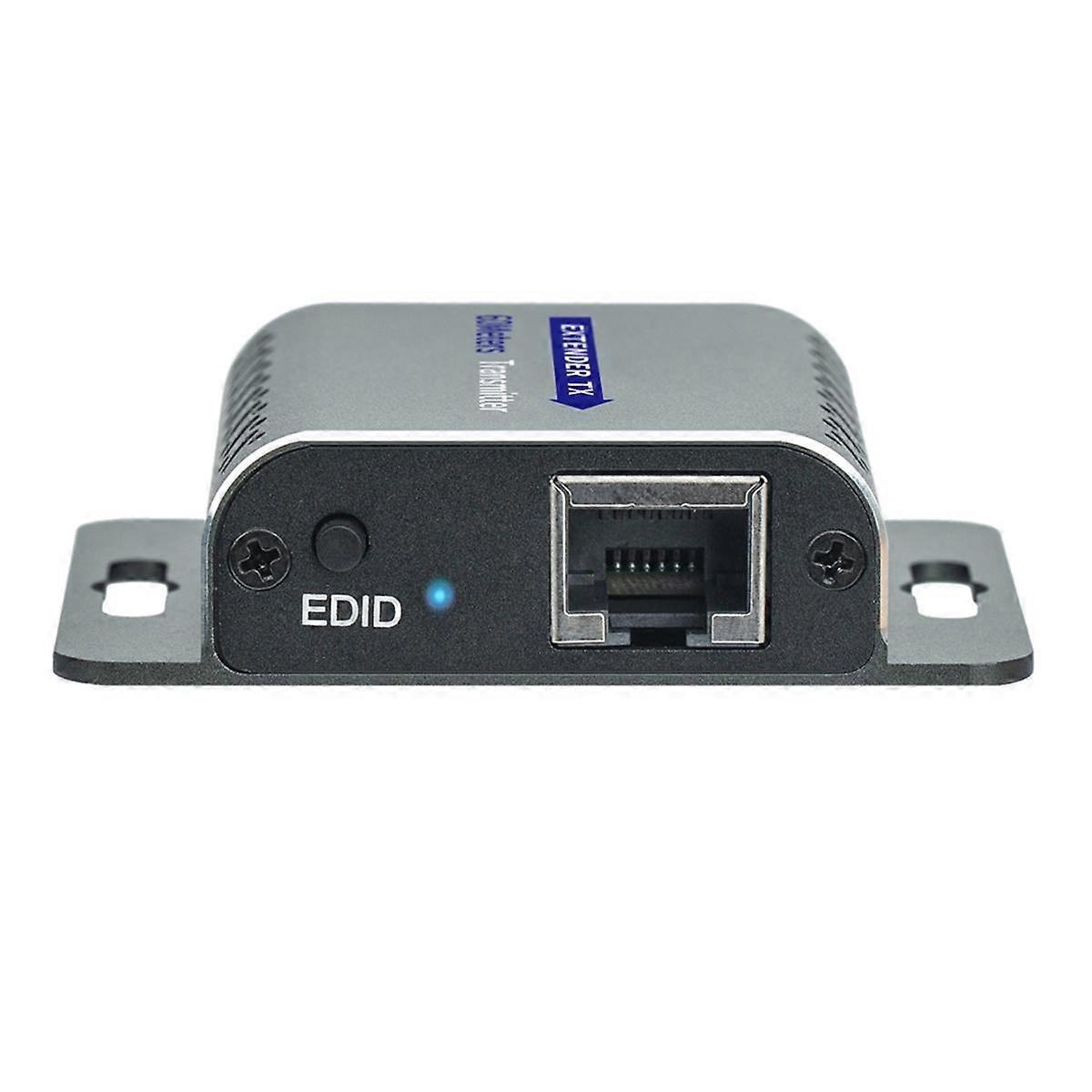 4K 60Hz -Compatible Extender to RJ45 60M 120M Extender IR UHD HDR V2.0 1080P RJ45 Video Monitor Extender B EU PLUG