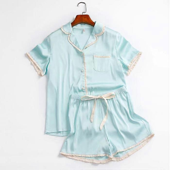 Short-sleeved Shorts Suits