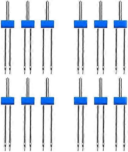 Ompelukone Twin Needles Double Twin Stretch Needles Tapit kotitalouksien ompelukoneeseen, 3 kokoa sekoitettuna (3kpl)