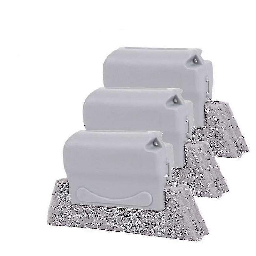 3 Pcs Of Window Grooves Cleaning Brush For Windows Corners And Gaps - CHUNC