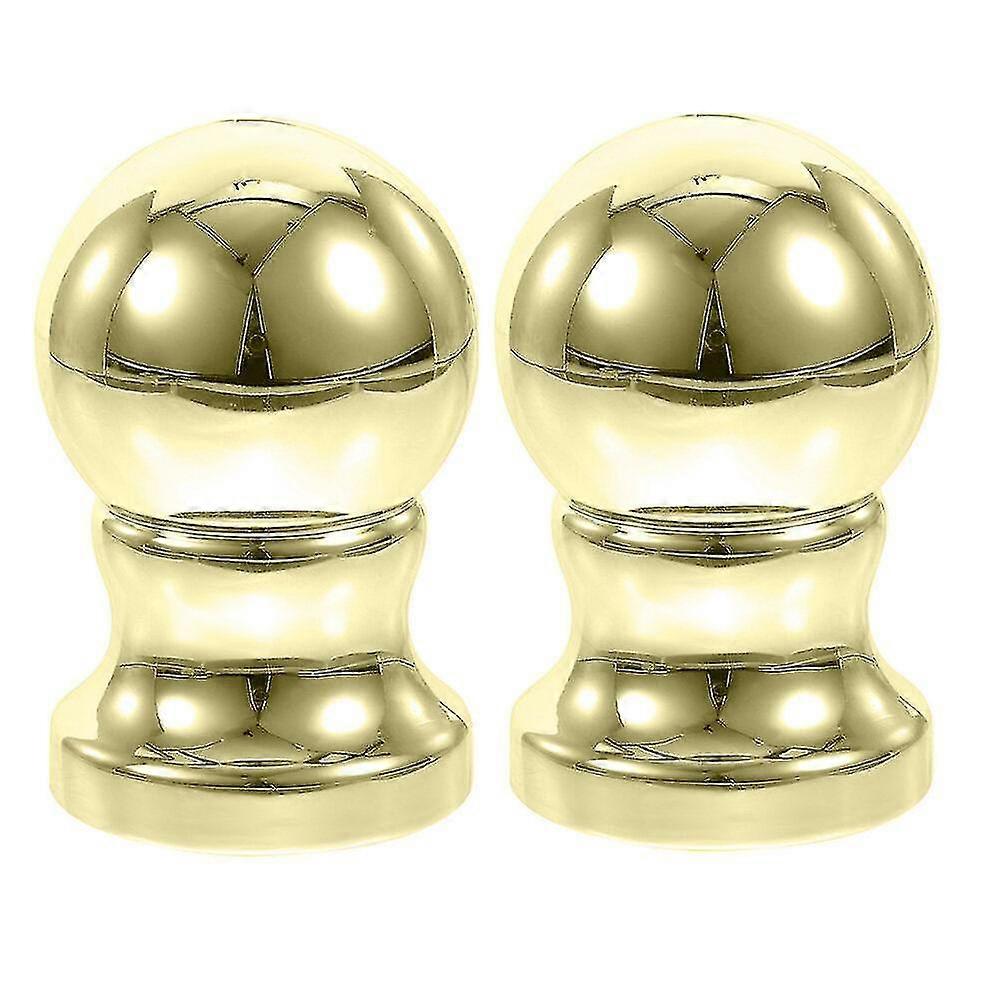2st Flaggstång Finial Bollar Flaggstång Boll Topper Prydnadsföremål Flaggstång Topp Ersättningar
