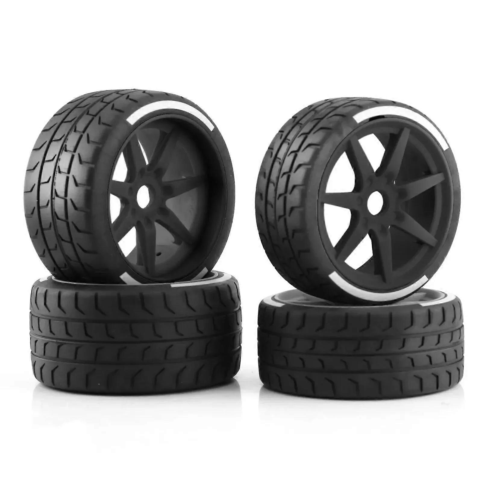 4X 53/107 42/100 Tire Tyre 17mm Wheel Hex for Arrma 1/7 Felony FSR Model GT RC
