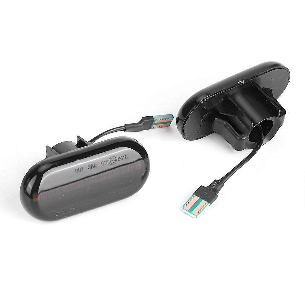 Car LED Dynamic Flowing Turn Signal Lights Side Sequential Blinker Fit for Renault Clio