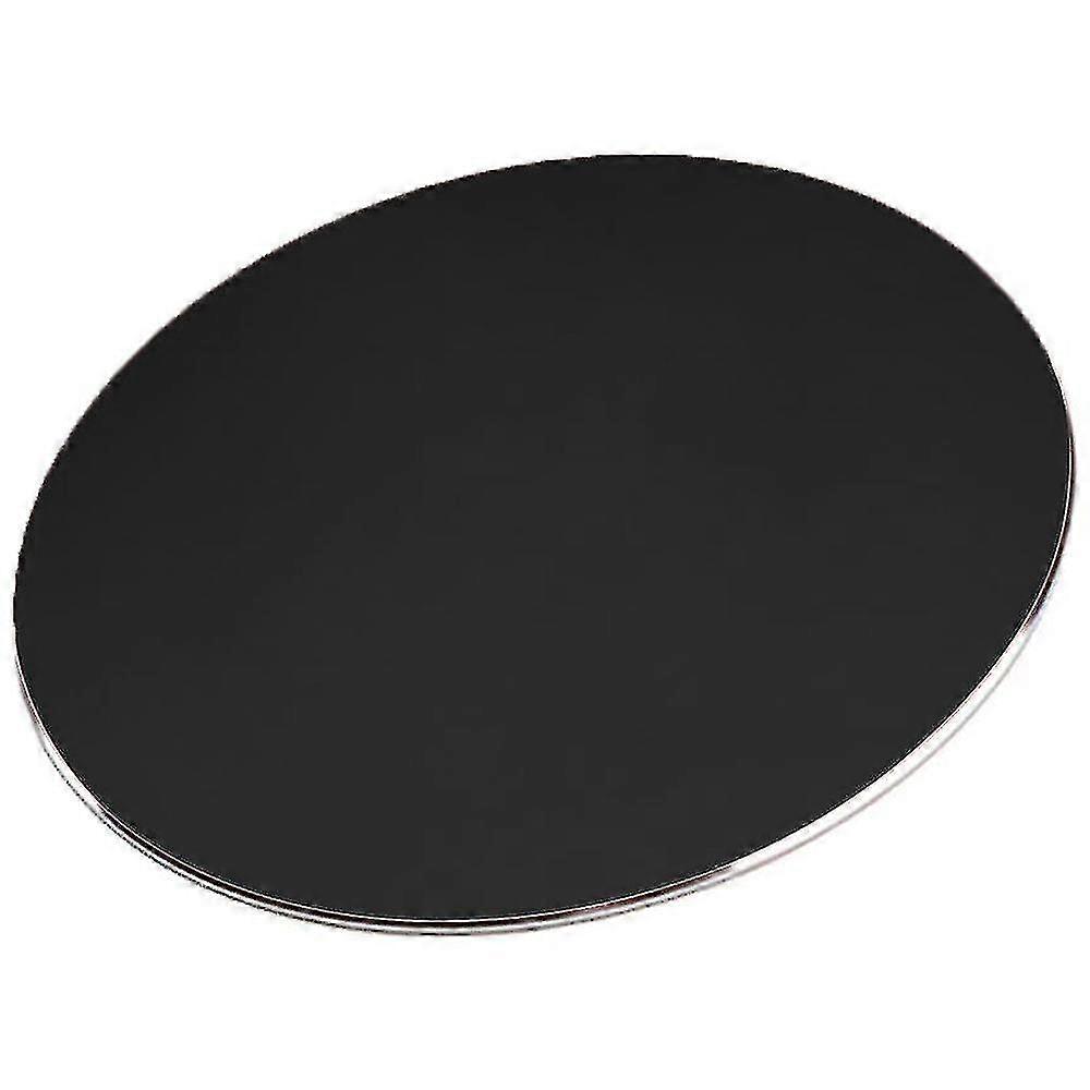 Aluminum Mouse Pad, Office Thin Hard Mouse Mat Leather Surface Double Side Precision Mouse Pads For Fast