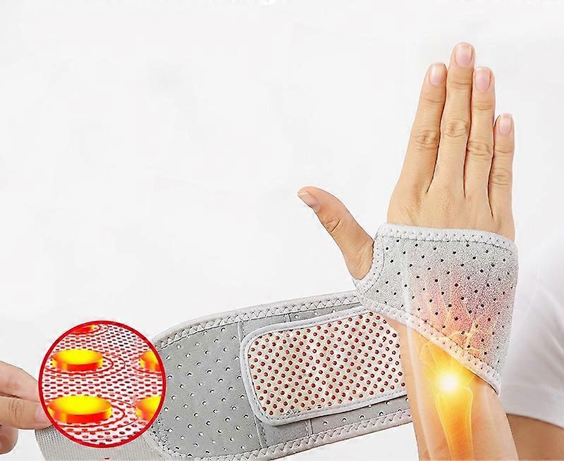 מגן שורש כף היד גברים ונשים נקע שורש כף היד כאב מאמץ חימום עצמי כפפות חמות דחיסה חמה סתיו וחורף