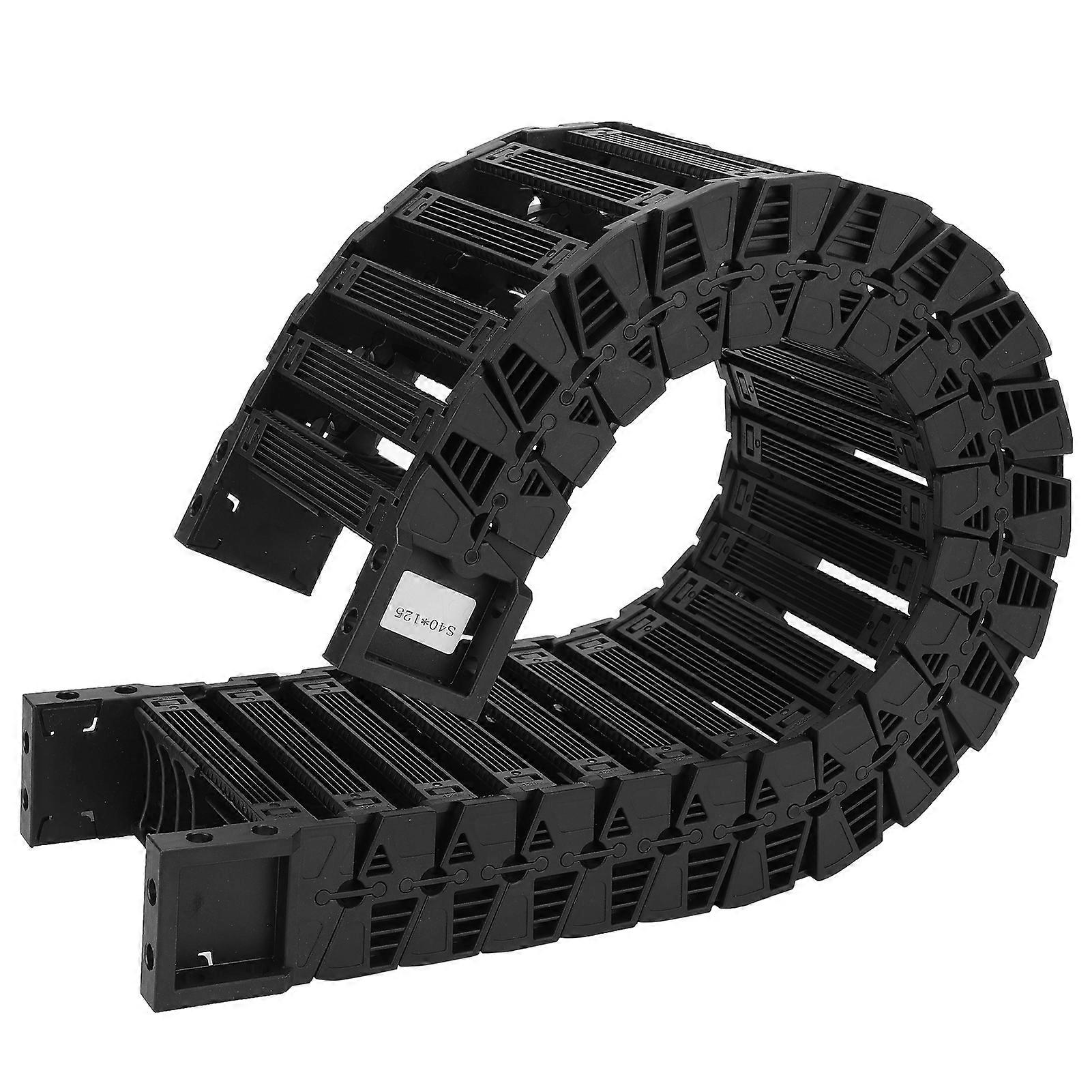 ドラッグチェーンケーブルナイロンフレキシブル工業用品サイレントシリーズタンク牽引線0.7 / 1meterS40 x 75 1メートルYEMAA