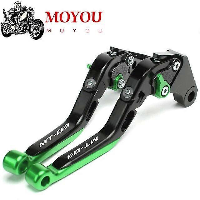 For YAMAHA MT-03 MT03 MT 03 2015 2016 2017 2018 2019 2020 2021 Motorcycle Accessories Folding Extendable Brake Clutch LeversMotor Vehicle Brake Servic