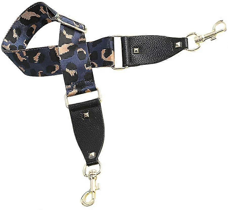 Women's Bag Strap Wide Colorful Leopard Shoulder Strap Leather Shoulder Strap Handbag Strap
