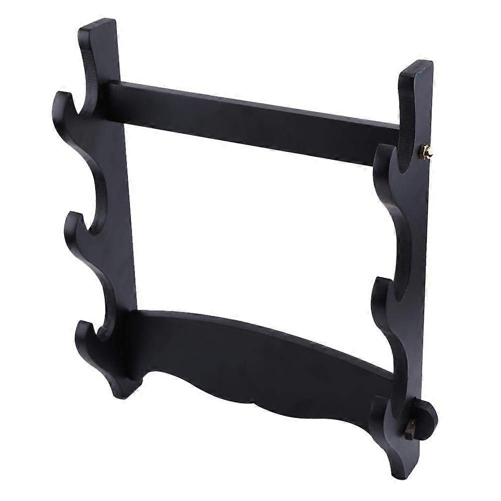 2025,Wall Mounted Katana Stand, 3-Layer Saber Stand for Samurai Sword Display Stand, Wakizashi Tanto Kata