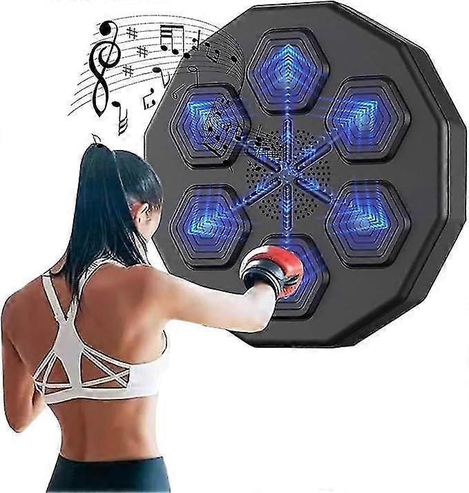 Music Boxing Machine,led Lighted Boxing Target Music Boxing Wall Target