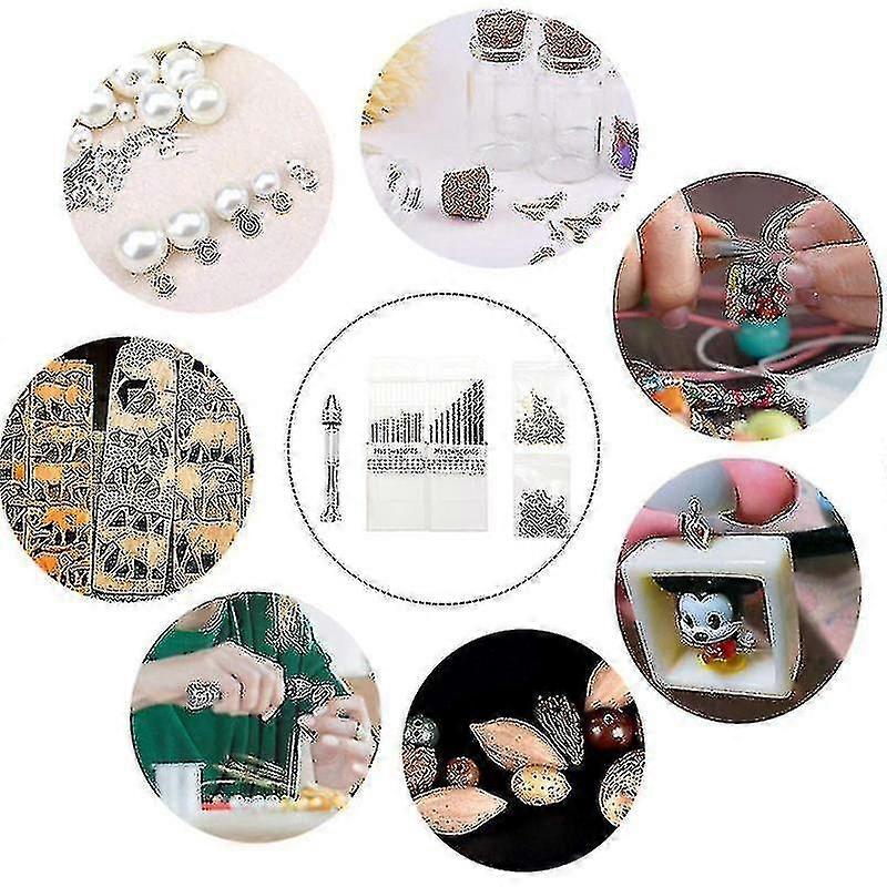 37 Pcs Tool Kit Hand Carving Punching Pcb Mini Drill Bit Hand Twist Drill Chuck Set