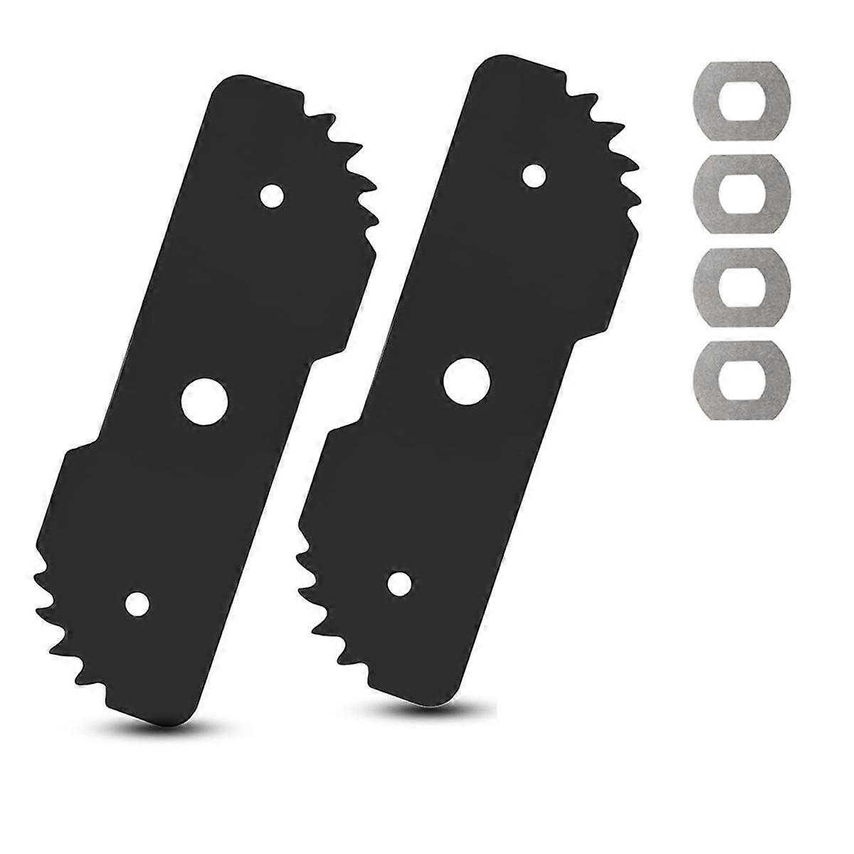 -007 7-1/2in Edge Hog Heavy-Duty Edger Ανταλλακτική Λεπίδα για Μαύρο &; 2in1 String Trimmer, Ταιριάζει LE750, LE710 2PCS