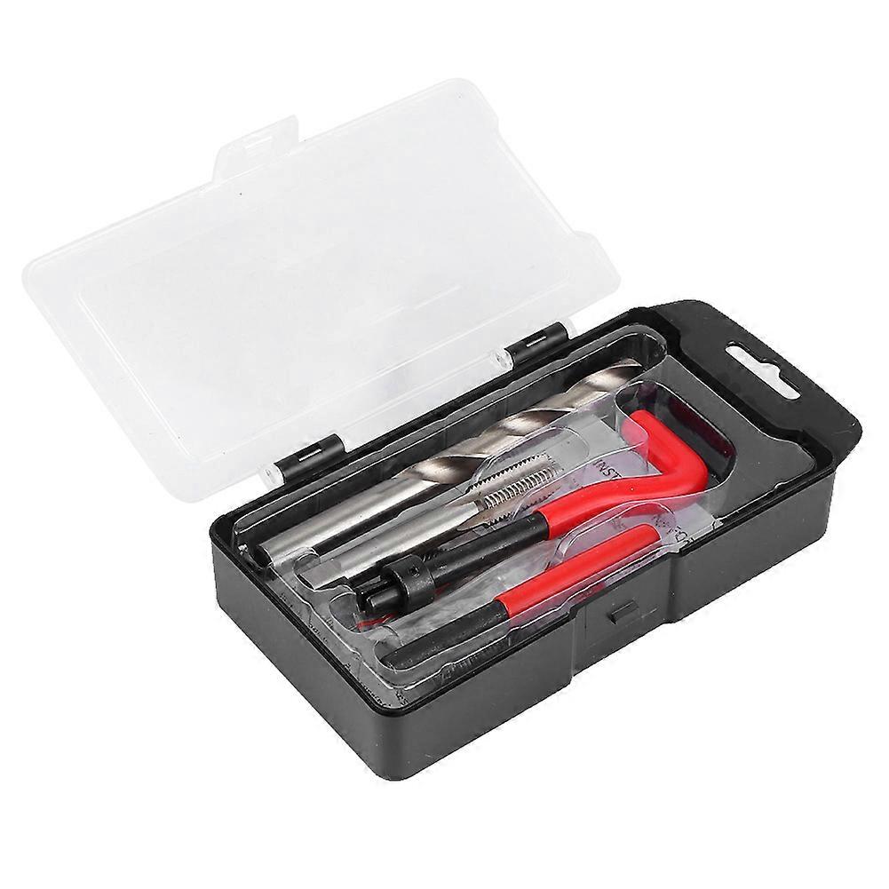 Damaged Thread Repair Kit Maintenance Accessory Car Spanner Inserts Drill Tool SetM12 x 1.75mm