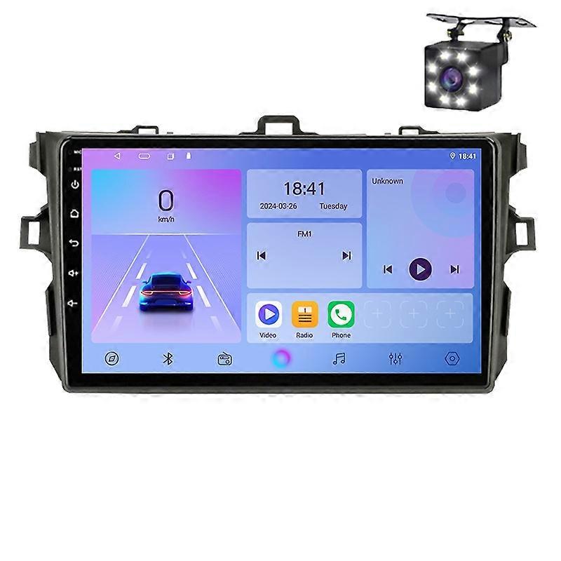 Car Radio For Toyota Corolla E140/150 2007-2013 Multimedia Video Player Carplay Navigation Auto