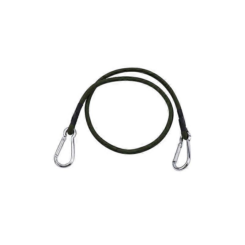 1209060cm Elastic Tie Loop Cord Camping Climbing Fixing Elastic Loop Cord Outdoor Tent Luggage Strong Elastic Tie Loop Cord