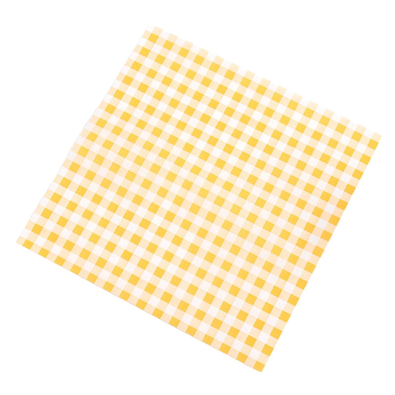 100 Sheets Paper Sandwich Paper Liners Oil Resistant Odorless Square Lattice Food Basket Liners for Hot Dog Chicken Rollc p