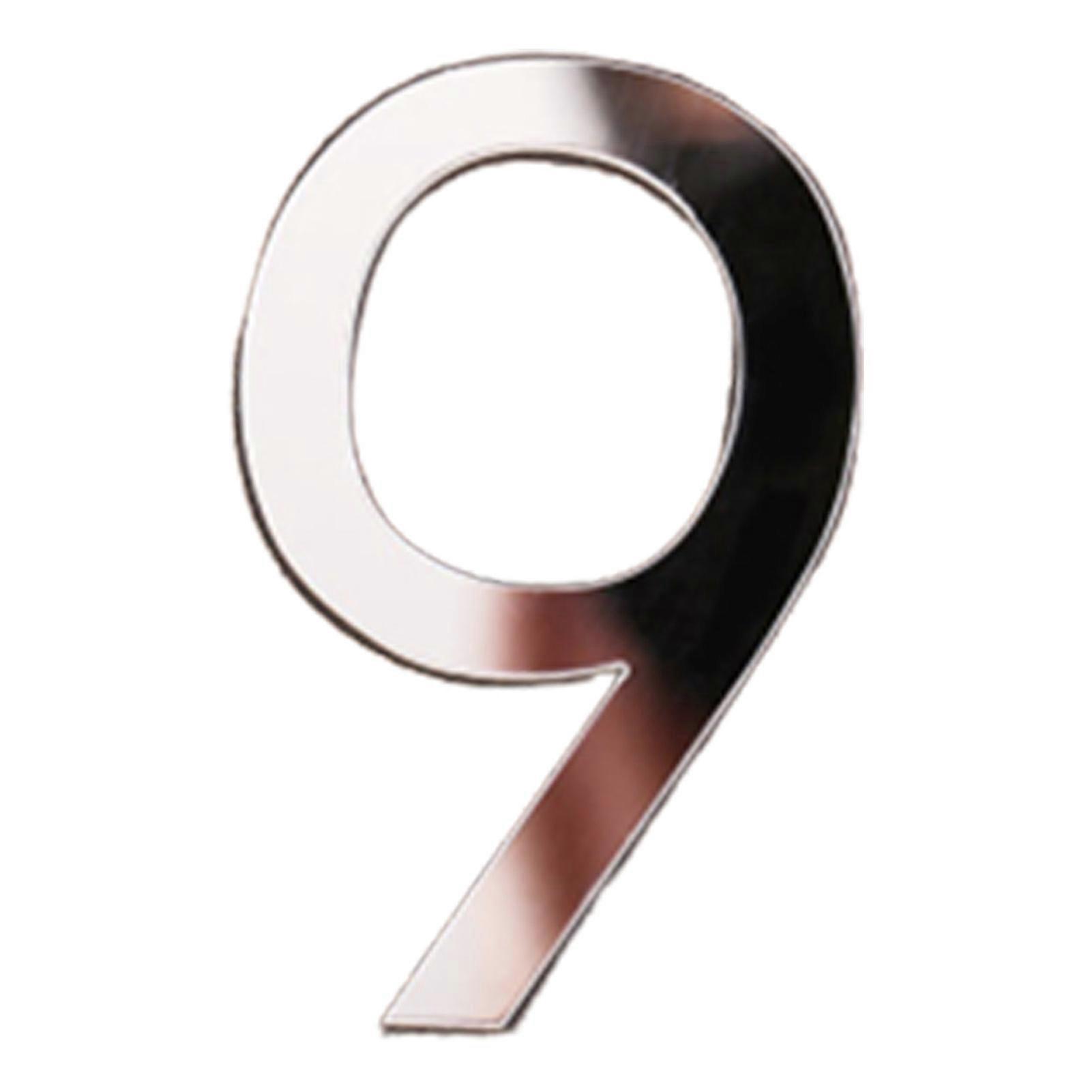 DIY ספרות ערביות מראה מדבקות קיר מראה אקריליק מדבקת קיר מדבקת קיר לכיתת פעוטון ביתי