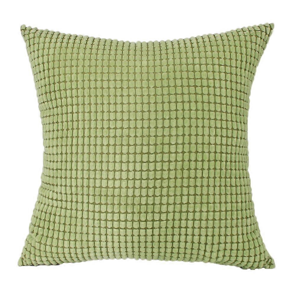 2pcs Corduroy Fabric Square Cushion Cover Solid Cushion Cover for Home Sofa Chair Couch Bedroom