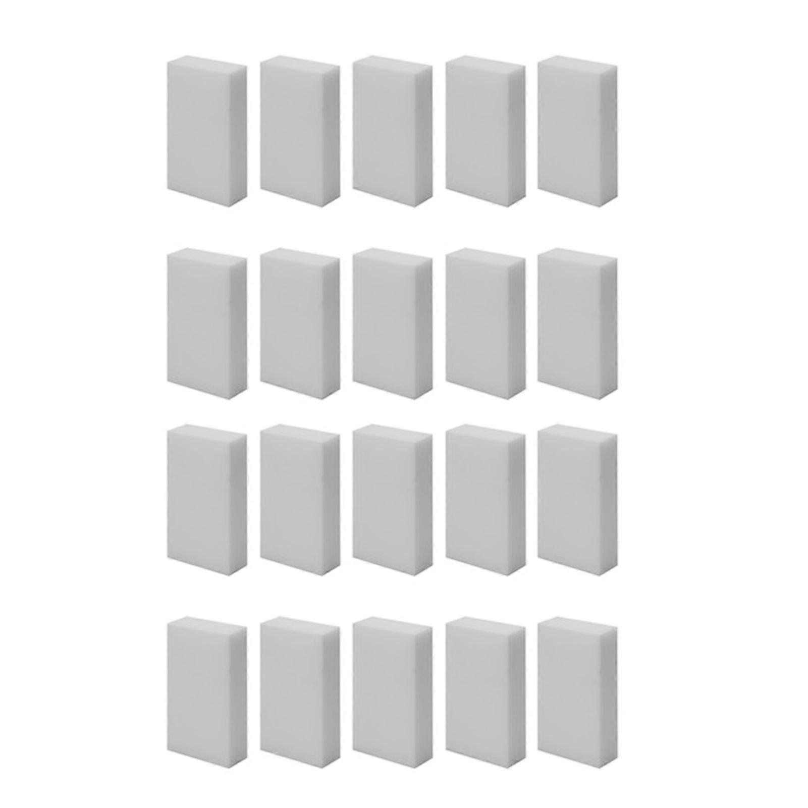 10/20 PCS Grey Cleaning Sponges Durable Cuttable Cleaning Pads for Water Sink Wall