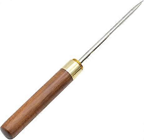 ZK-Stainless Steel Ice Axe with Safety Wooden Handle and Cooking Sheath