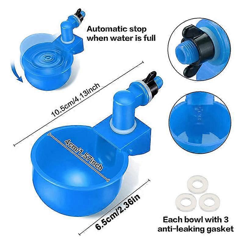 N/A 8 Chicken Water Cups Automatic Waterer System with Tee Fittings PVC Pipe for Quail Duck Poultry Coop Dispenser BSA1122C250 - The Home Depot N/A 8 Chicken Water Cups Automatic Waterer System with Tee Fittings PVC Pipe for Quail Duck Poultry Coop Dispenser BSA1122C250 - The Home Depot