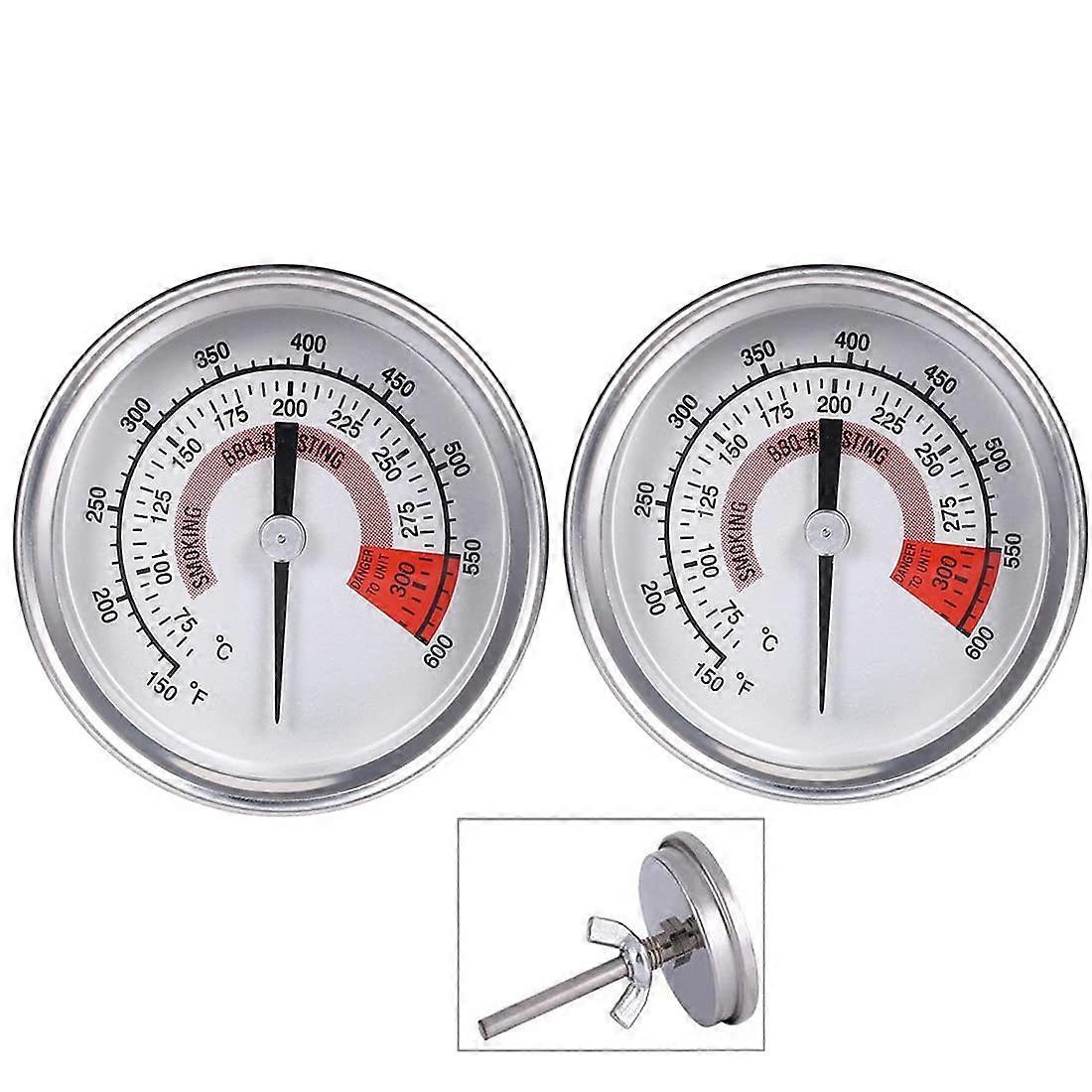 BARBECUE BBQ KITCHEN MEAT TEMPERATURE THERMOMETER2 PCS,2024 Ping