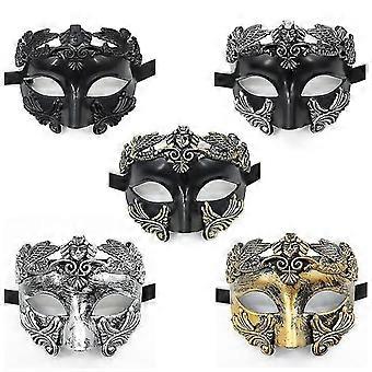 Rome Eyemask – Venezianische Augenmaske, Antique Gold, Für Karneval, Kostümparty, Unisex