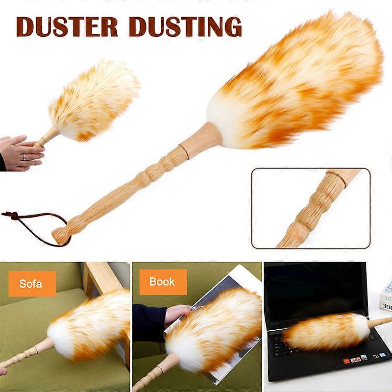 Electrostatic Dust Removal Wool Duster Household Car Cleaning Dust Sweeping Duster