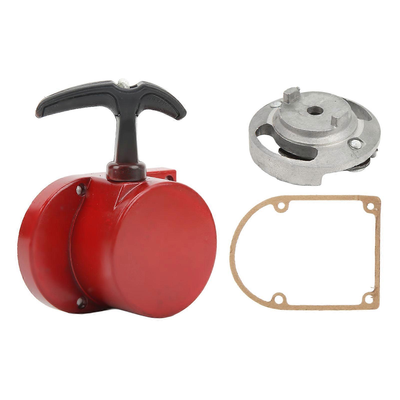 Hand Pull Recoil Starter Low Noise Rust Proof Fit for 49cc 50cc 60cc 66cc 70cc 80cc 2 Stroke Engine Motorized Bicycles