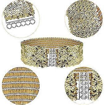 Sequin Belt Sparkly Belt Wide Chunky Belts For Women Wide Waist Dress Belt  For Disco Costume Party3pcsmulticolor | Fruugo NO
