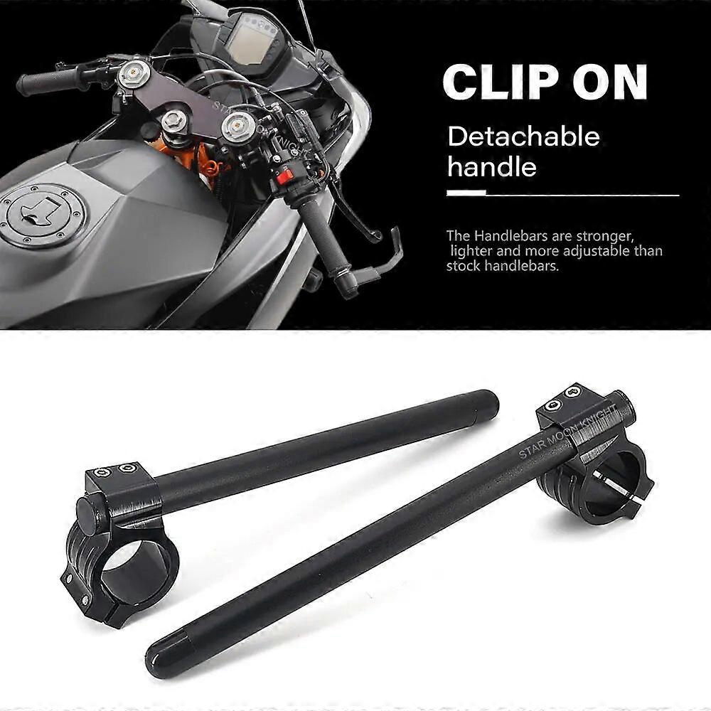 Motorcycle Handlebar Racing Adjustable Clip On Ons Fork Handle Bar 33MM 45MM 50MM 51MM For RC8C RC390 RC200 RC125 1190 RC8 R