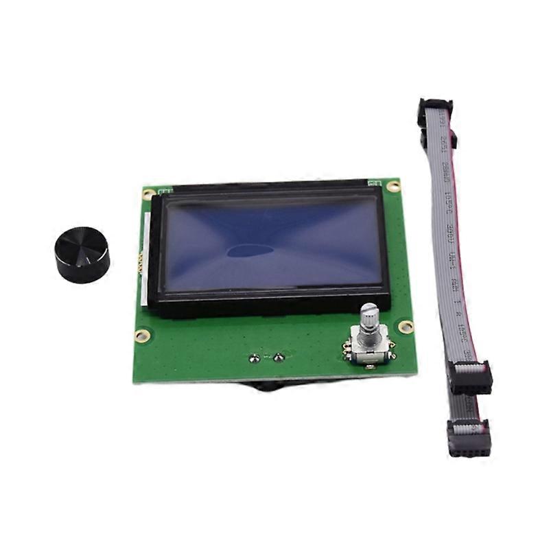 3D Printer Screen 12864 Display LCD Screen Smart Control Board for RAMPS 1.4