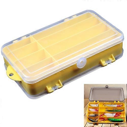 Portable Outdoor Lure Box Transparent Plastic Double-sided Storage Box