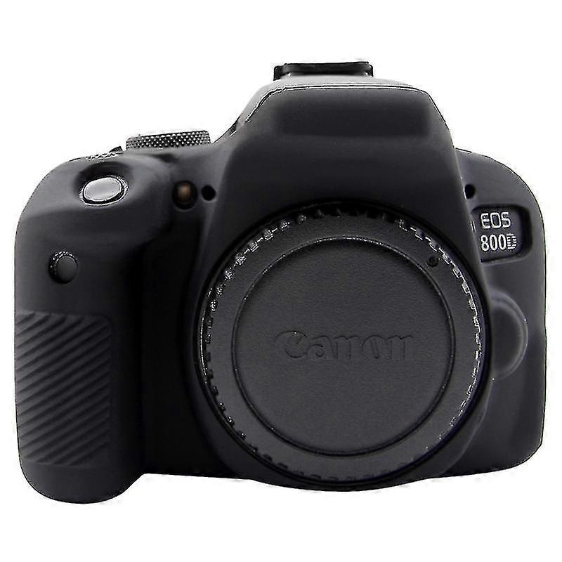Puluz Soft Silicone Protective Case For Canon Eos 800d(black)
