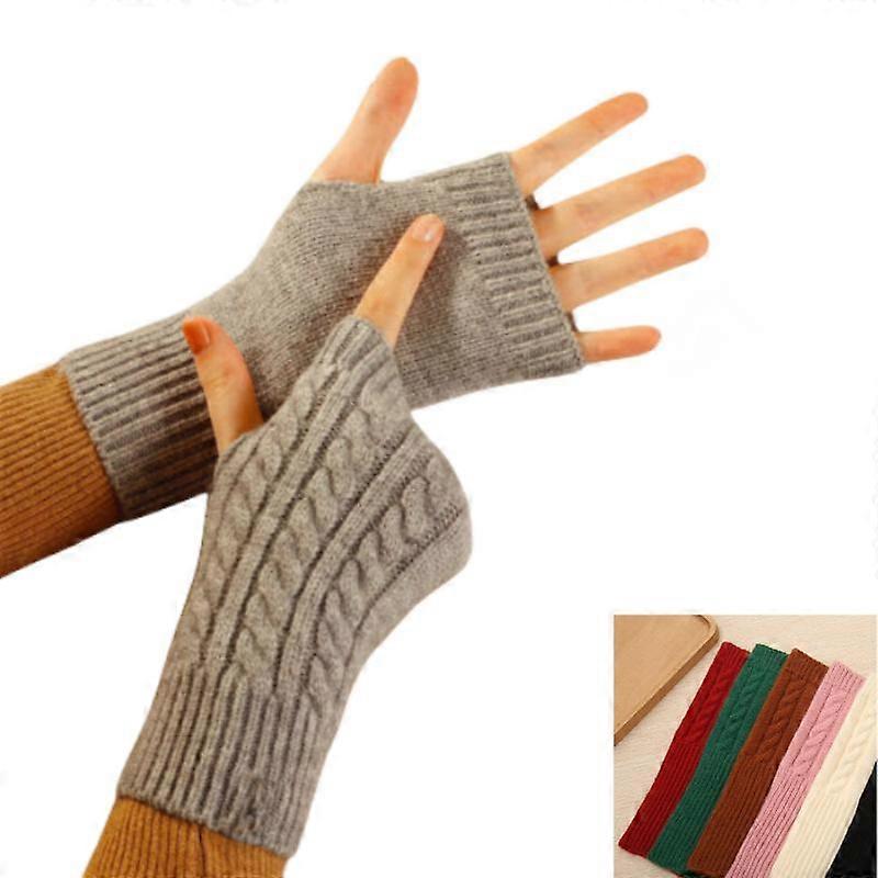 NEW Factory Seconds Cashmere Fingerless Gloves From Turtle Doves