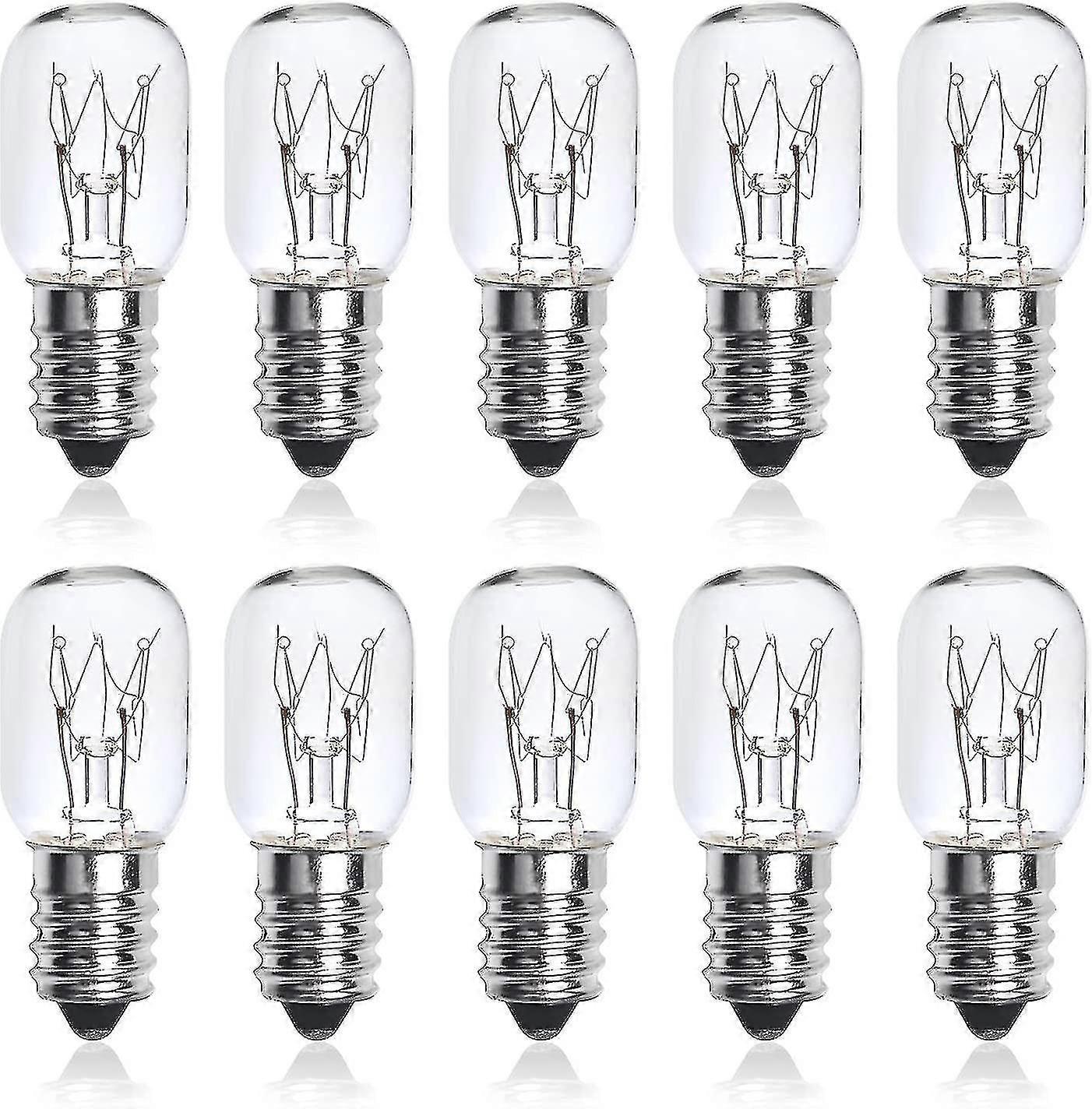 10-pack 25w Ses E14 Kleine Edison Schroef Pygmee Gloeilampen, Dimbare T22 Heldere Gloeilamp Gloeilamp Himalaya Zout Lamp Lamp Apparaat Gloeilamp Compa