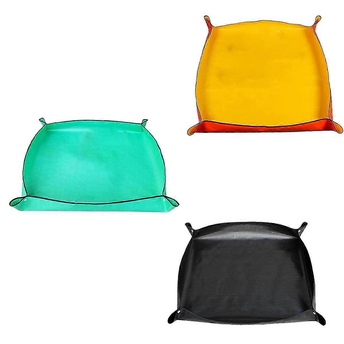 39.4 بوصة × 39.4 بوصة حجم كبير مناسب لزراعة النباتات الداخلية والخارجية حصيرة تأصيص مقاومة للماء