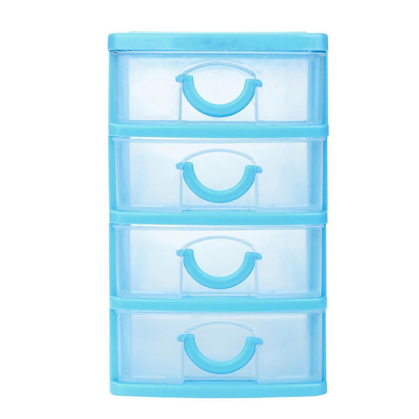 Durable Plastic Mini Desktop Drawer Sundries Case Small Objects