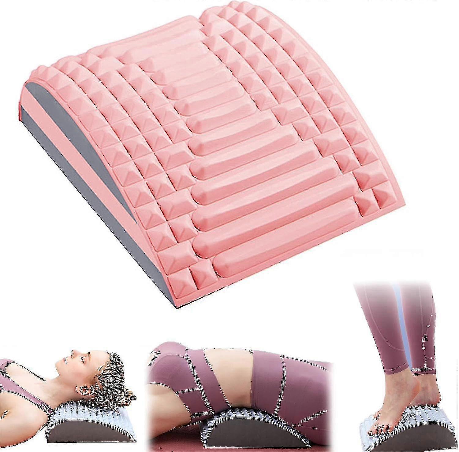 Neck & Back Stretcher Refresh, Back Neck Cracker For Lower Back Pain Relief, Multi-level Adjustable Spine Board For Herniated Disc, Sciatica