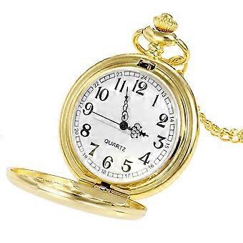 Crown Unisex Fashion Chain Collier Montre de Poche