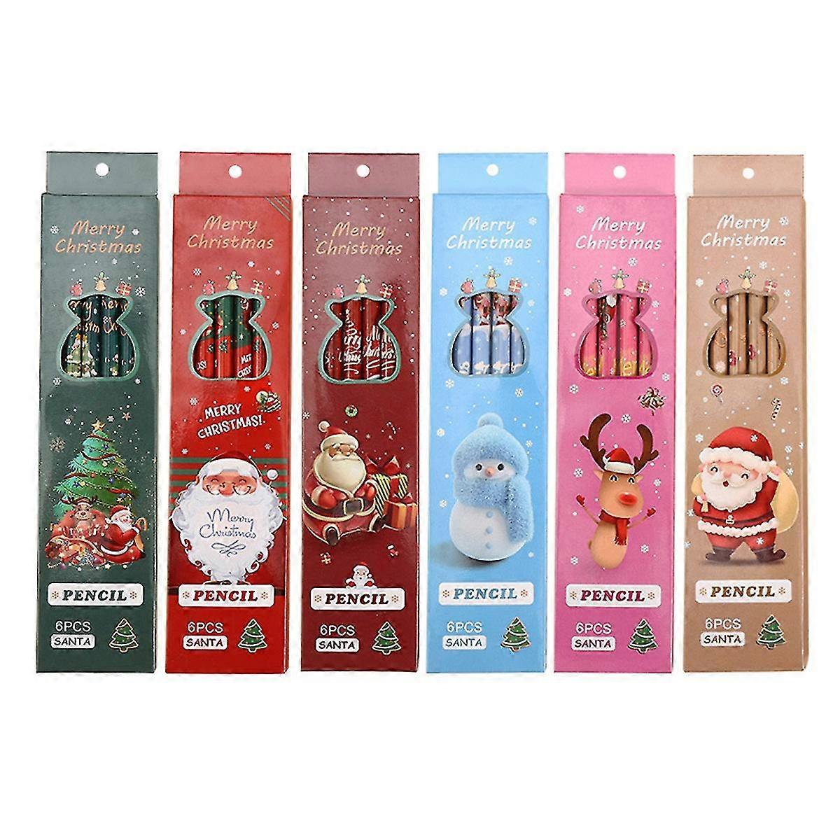 Crayons Crayons Mini Crayons de Noël Crayons pour (