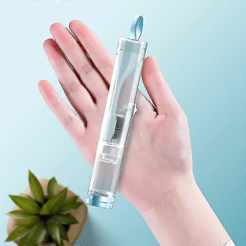 Portable All-in-one Toothpaste Toothbrush Travel Toothbrush Kit Foldable Travel Size Toothbrushes Kit