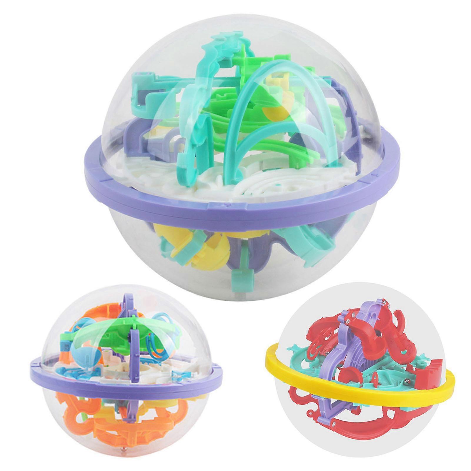 Space Maze Ball Develop Observation Ability 3D Plastic Space Ball Bearing Maze Game for Kids