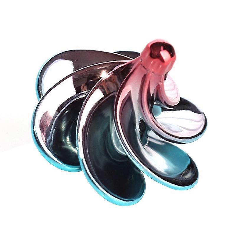 Inertial Wind-driven Spinner Gyro Toy Plastic Fingertip Stunt Gyroscope Toy for Kid
