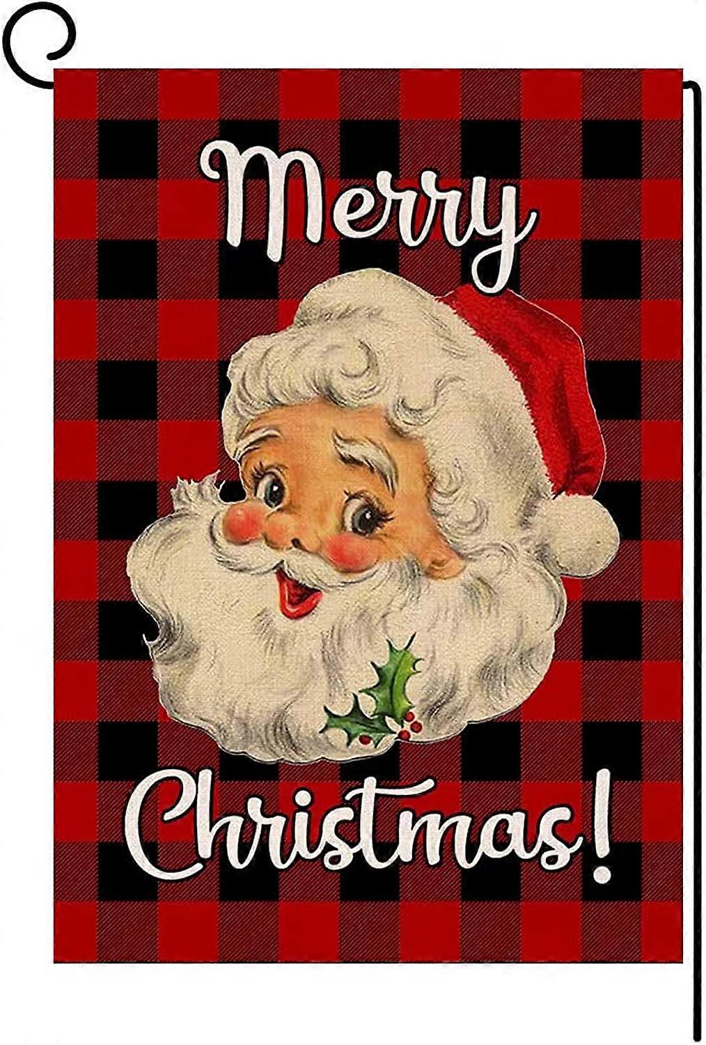 Santa Claus Yard Flag, (32x47cm)