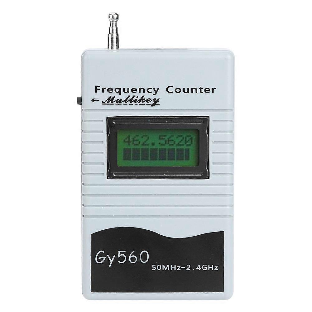 GY560 50Mhz to 2.4Ghz Portable Frequency Counter Two Way Radio Frequency Measuring Tool for Car Boat