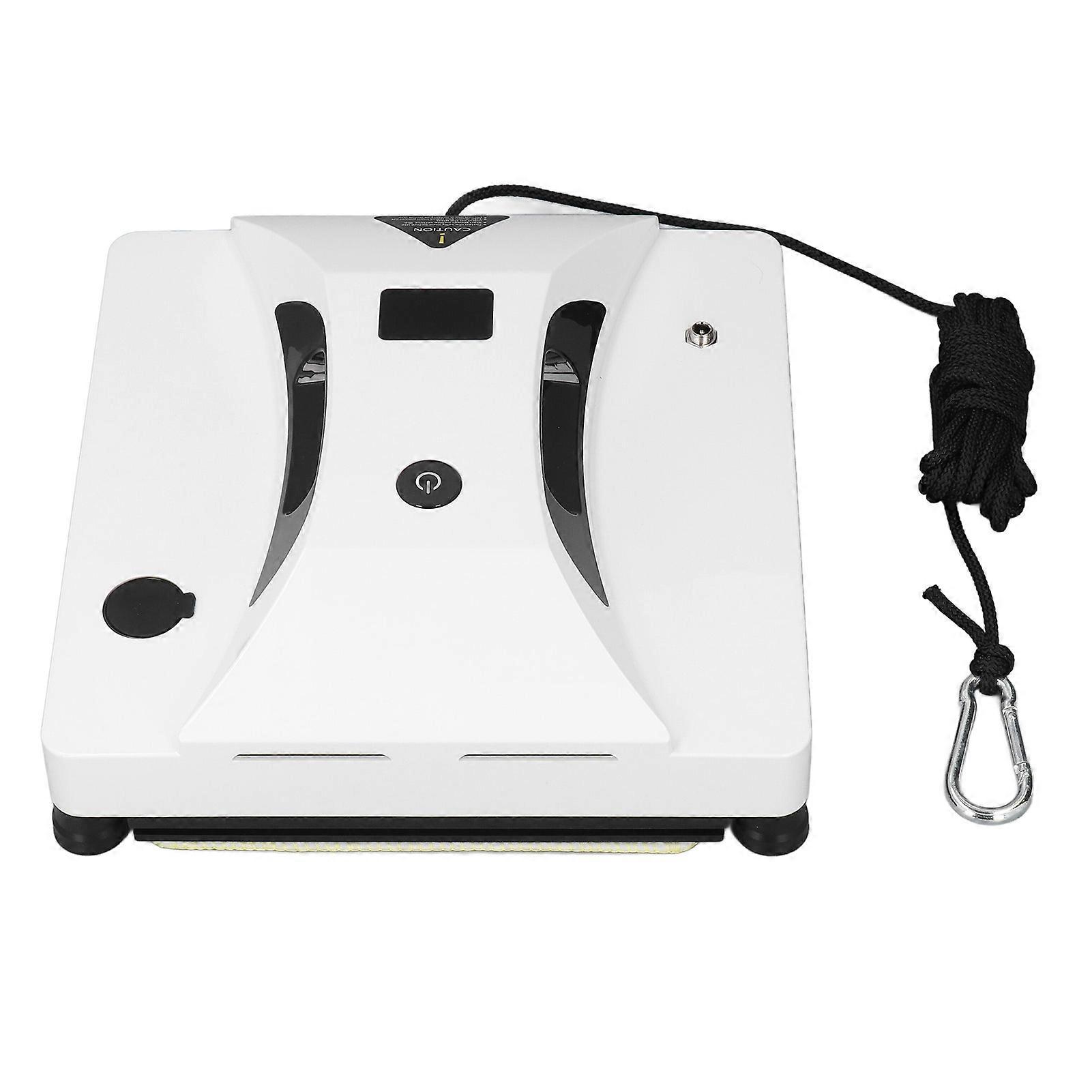 Window Cleaner Robot 2800pa Suction Smart Glass Cleaner Robot AI Smart Route Plan Automatic Robot Window Washer for Home Office Building EU Plug