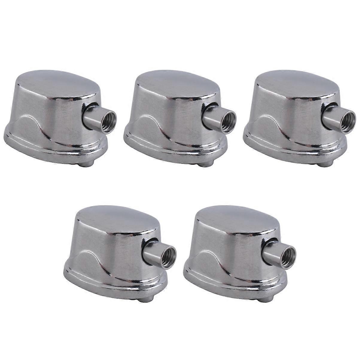 5PCS Silver Alloy Drum Kit Rectangular Claw Hook Lug Single End Drum Percussion Accessory Replaceme